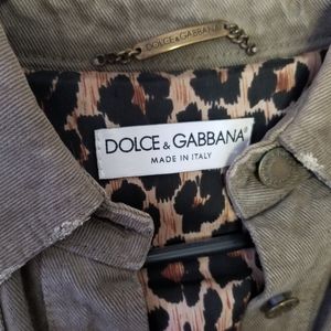 Dolce & Gabbana green jacket